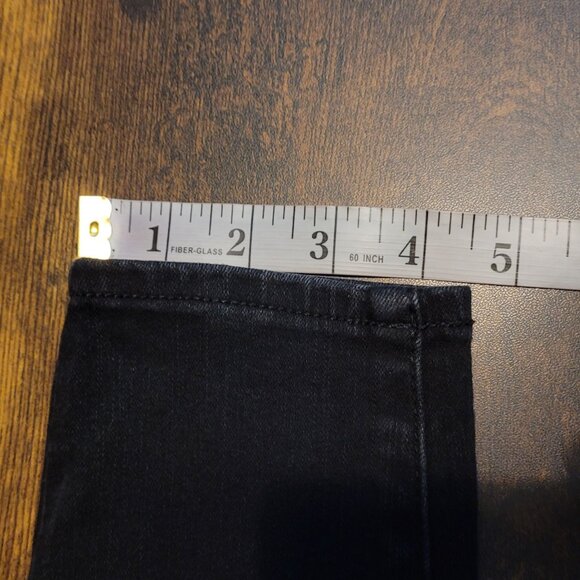 American Eagle Jeans 4 R Dream Curvy Super Hi Rise Jegging Stretch Black - Picture 11 of 11